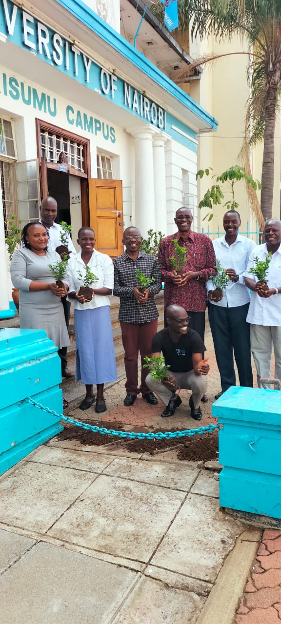 University of Nairobi Kisumu Campus participates in the National Tree Planting Campaign