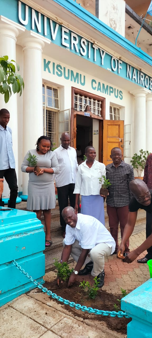 University of Nairobi Kisumu Campus participates in the National Tree Planting Campaign