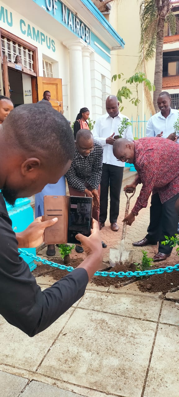 University of Nairobi Kisumu Campus participates in the National Tree Planting Campaign