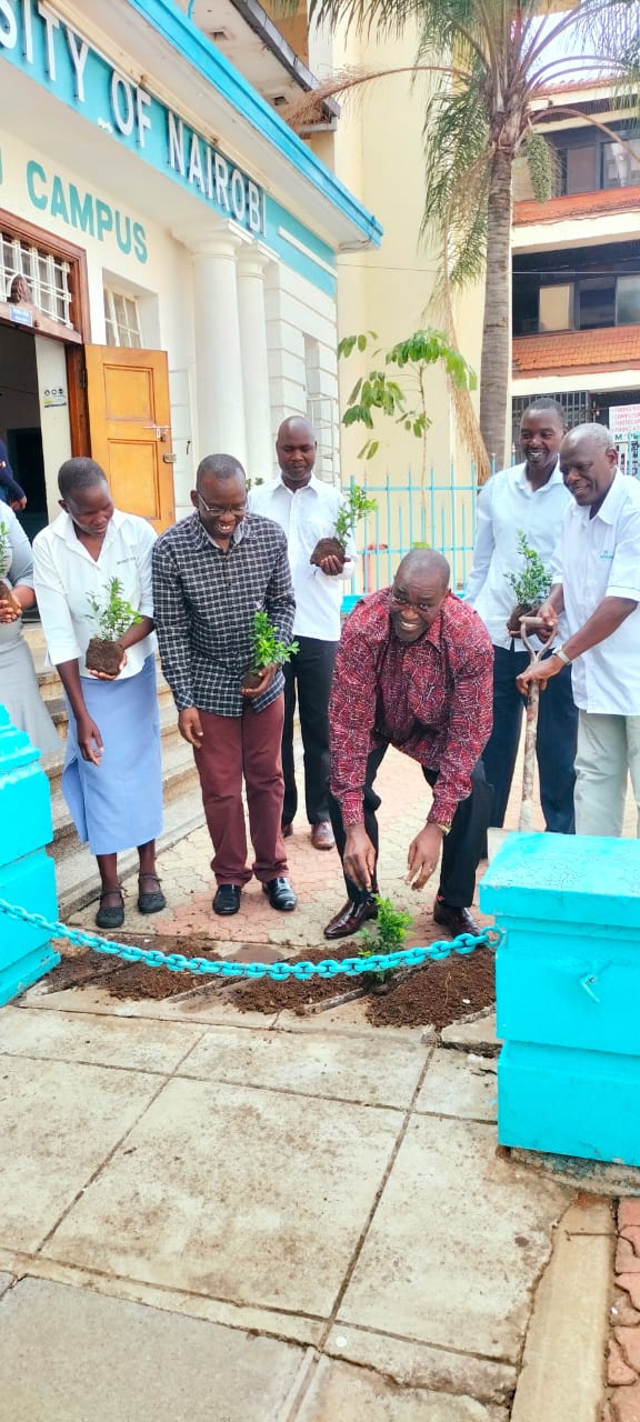 University of Nairobi Kisumu Campus participates in the National Tree Planting Campaign