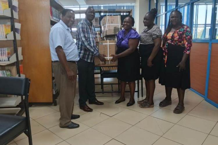 Book Donation to University of Nairobi Kisumu Campus