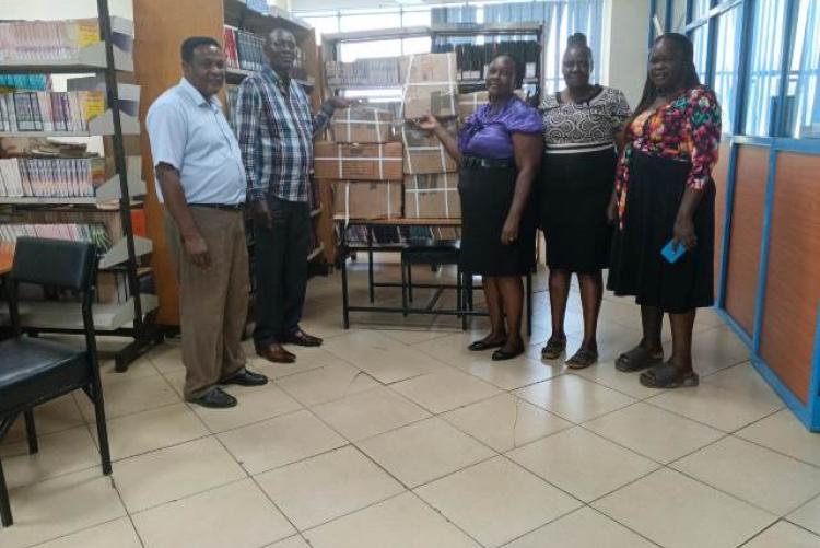 Book Donation to University of Nairobi Kisumu Campus
