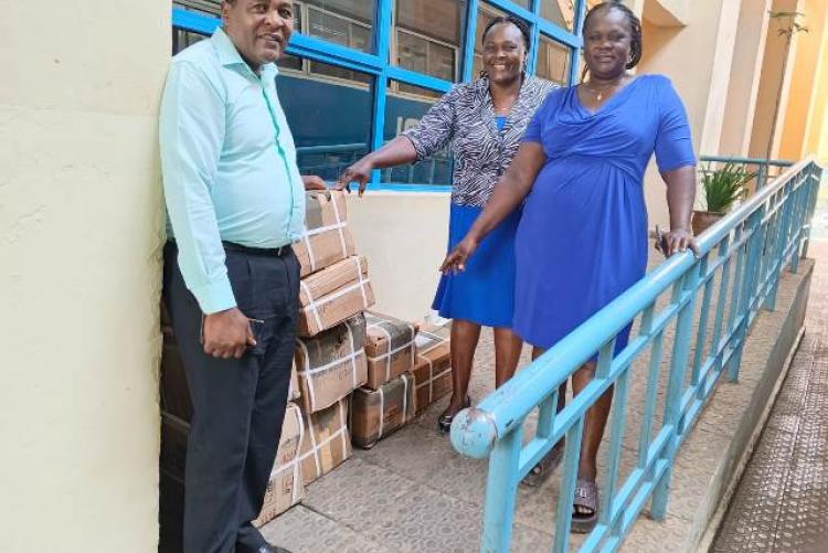 Book Donation to University of Nairobi Kisumu Campus
