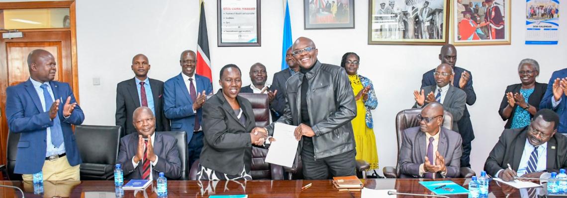 UASU-UoN Sign Internal CBA 2017-2021